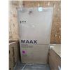 Image 2 : MAAX Mediterranean III Corner Shower Kit, 32 x 32 x 74 Inches, White with Chrome Trim Model #1056050
