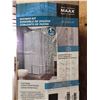 Image 3 : MAAX Mediterranean III Corner Shower Kit, 32 x 32 x 74 Inches, White with Chrome Trim Model #1056050