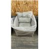 Image 2 : Grenada 4-Piece Textile Sofa Patio Set- sofa, 2 chair & Coffee Table