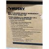 Image 3 : Husky 46 in 9-Drawer Mobile Workbench With Solid Wood Top