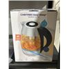 Image 2 : Chefman Easy-Steep 1,8L Electric Kettle with Tea Infuser, Stainless Steel, 1.8L, Borosilicate Glass,