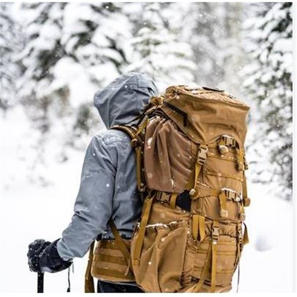 Destroyer Pack V69MC in Coyote Brown with Barcode
