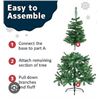 Image 1 : 5-Foot Artificial Christmas Tree With Decoration Set and Lights