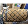 Image 2 : 36”x24” Rectangular Doormats With Geometric Design, Lot of 2