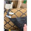 Image 3 : 36”x24” Rectangular Doormats With Geometric Design, Lot of 2