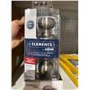 Image 3 : Lot of 2 Weiser Elements Fairfax Satin Nickel Keyed Entry Knobs