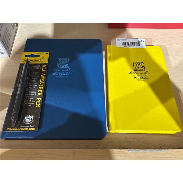 Rite in the Rain All-Weather Journals and Pen Set
