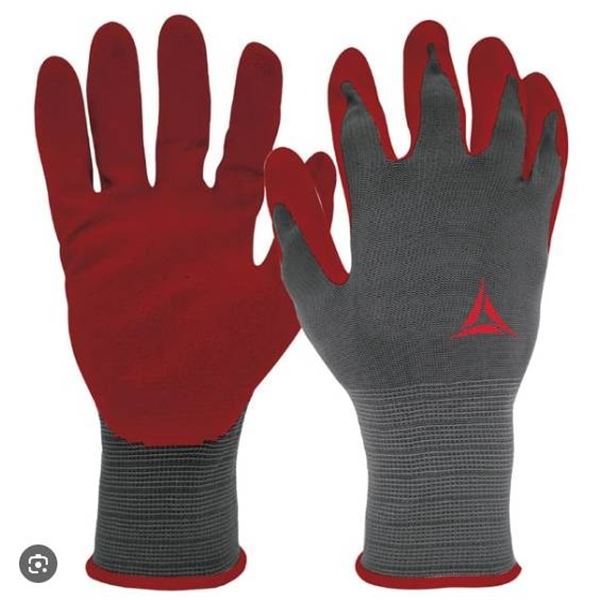 Hand Crew Foam Latex Coated Gloves medium (14 Pack)