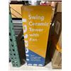 Image 2 : Senville 1500W Swing Ceramic Tower Space Heater With Fan, 120V, 12.5A