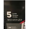 Image 3 : RAMTUFF Resin Shelving System, 5 Levels, 35.8 x 17.5 x 73 in