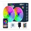 Image 1 : Lot of 2 – Outdoor LED Strip Lights, Model CA-60FT-OUTDOOR A
