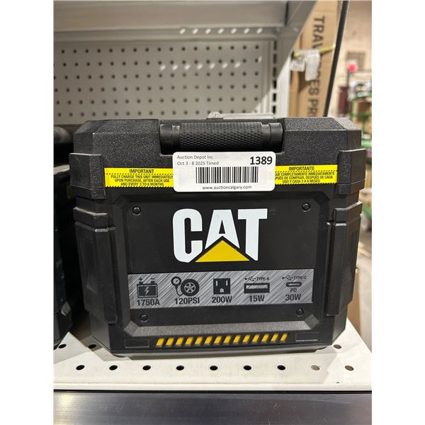 CAT Model CJ301 Microprocessor-Controlled Lithium Jump Starter and Power Station