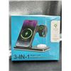 Image 2 : 3-in-1 Foldable Wireless Charging Station With Night Light