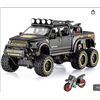 Image 1 : Die-Cast 6-Wheel Truck Model – SAS85C Black and Gold