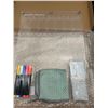 Image 2 : Moment Clear Acrylic Dry Erase Board Monthly Planner with Accessories