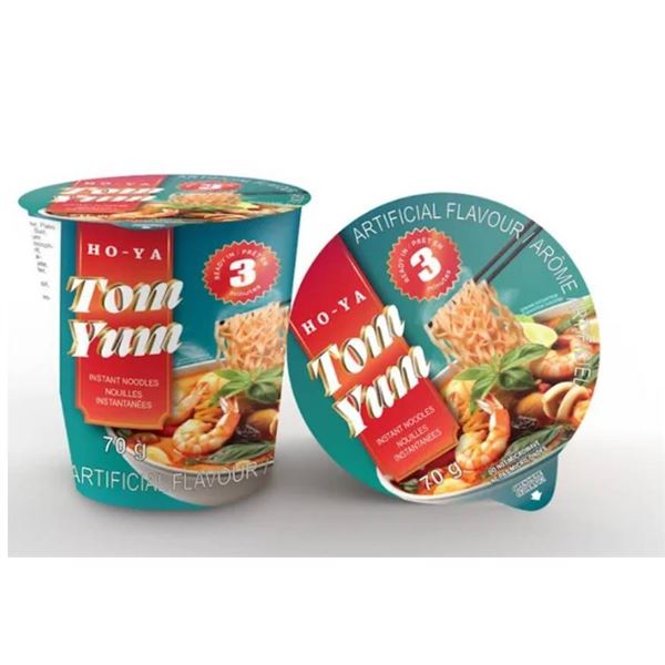 HO-YA Tom Yum 12-Cup Instant Noodles 70g Each