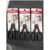 Image 2 : Good Cook Kitchen Scissors Set, 3 Pairs