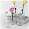 Image 1 : WDHODEC Clear Glass Vase Set, Table Centerpiece Decor