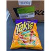Image 3 : Takis Nacho Explosion Rolled Tortilla Chips 18 Packs, 90g Each