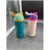 Image 2 : Owala 16oz/475mL Drink Bottles, Flip Top Lid Design Lot of 2