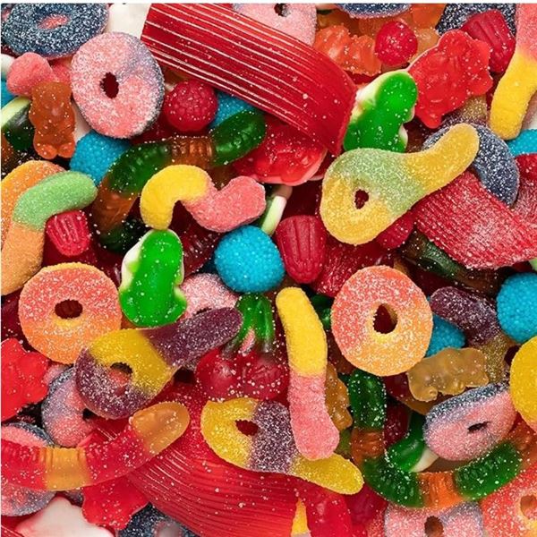 Sweet Sixteen ORIGINAL CLASSIC Candy Mix – Assorted Flavorful Chewy Gummy and Jujube Candie