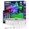 Image 1 : AILBTON 100ft Outdoor LED Strip Lights Waterproof