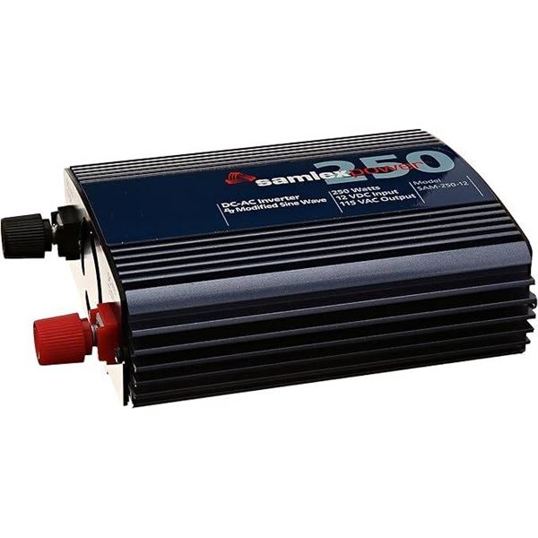 Samlex Explorer 250-Watt Power Inverter With 12V Battery Capability