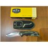 Image 1 : Buck Knives Model 0659GRS-B Pursuit Folding Knife with Sheath