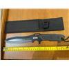 Image 1 : Fixed Blade Tactical Knife with Sheath and Nylon Carry Case
