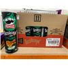 Image 2 : Pringles Scorchin Hot Sour Cream & Onion 165g Canisters – Pack of 14