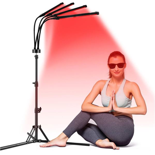 SHYINEYOU Infrared Light Therapy Device with Adjustable Stand