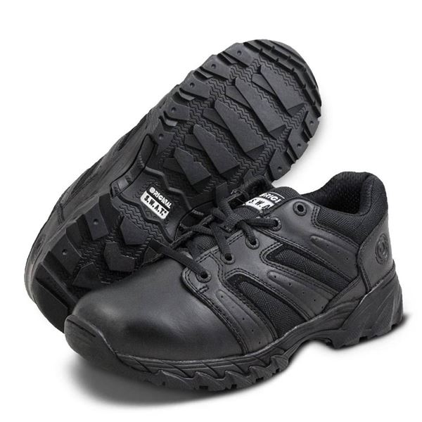 Chase Low Black Shoes, Model 131001, Size 9 USA