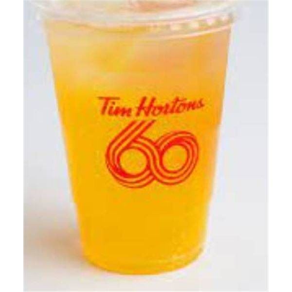 Tim Hortons Medium Cold Beverages Cups, 60th Anniversary Edition 1000 Count