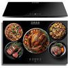 Image 1 : SHASUKI Electric Server Warming Tray, Food Warmer for Parties, 9 Adjustable Temperature, 6 Hours Tim