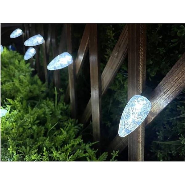 Sylvania Stay-Lit LED C9 Lights, 2 Sets of 50, Model 2466954