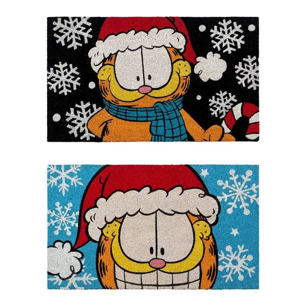 Garfield Holiday Accent Mat 22.5 in x 38 in LOT OF 2