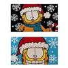 Image 1 : Garfield Holiday Accent Mat 22.5 in x 38 in LOT OF 2