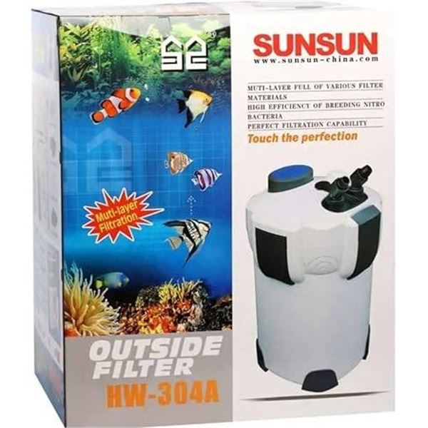 SunSun HW-303B External Aquarium Filter with UV Sterilizer