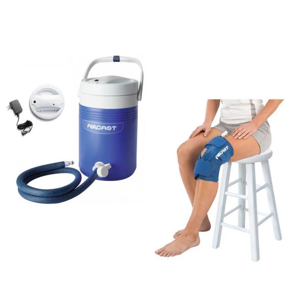 DJO Aircast Knee Cryo/Cuff With Ice Cooler, Size L