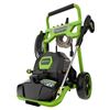 Image 1 : Greenworks 2100 PSI Electric Pressure Washer with Hose and Wheels