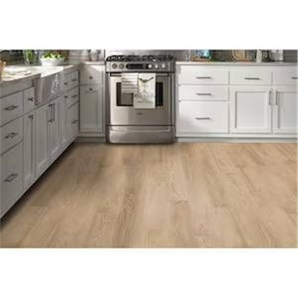 TrafficMaster Peel and Stick Auto-Adhesive 6 in x 36 in Vinyl Planks, Salted Oak
