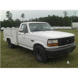 1995 FORD F250 SERVICE TRUCK,