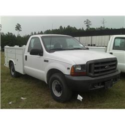 2000 FORD F250 SERVICE TRUCK,