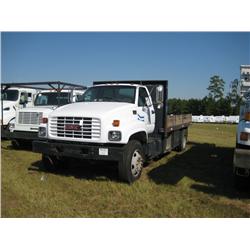 1997 GMC C6500 SINGLE AXLE FLATBED,