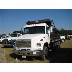 1999 FREIGHTLINER FL106 TRI-AXLE DUMP,