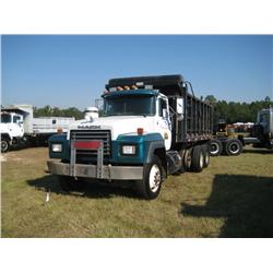 1997 MACK RD688S TRI-AXLE DUMP,