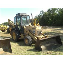 NEW HOLLAND 555D 4X4 LOADER BACKHOE,