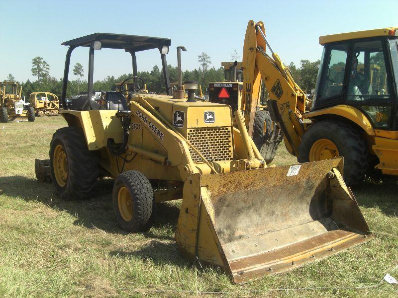 210c JOHN DEERE 210C LANDSCAPE TRACTOR, - J.M. Wood Auction Company, Inc.