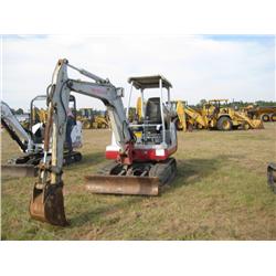 TAKEUCHI TB125 HYDRAULIC EXCAVATOR,