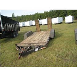 2004 MOBILE TRAILERS 16' TAG TRAILER,
